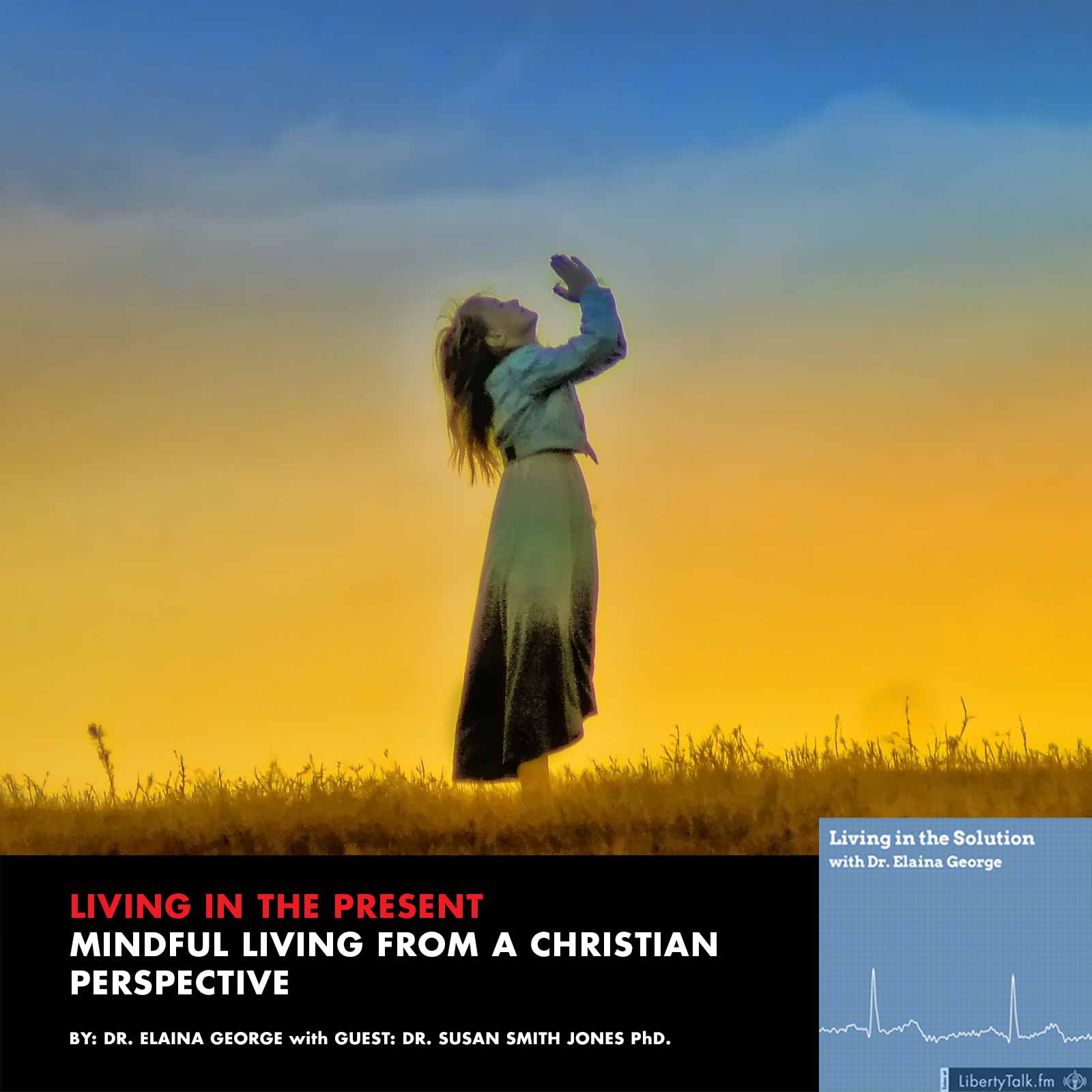 Mindful Christian woman praying, image courtesy: PUBLIC DOMAIN