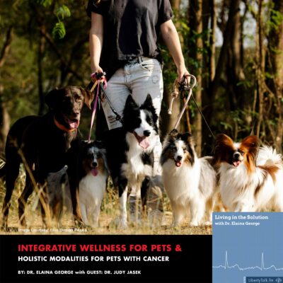 Dr. Jusy Jasek owner of Animal Healing Arts speaks to Dr. Elaina George about integrative wellness and holistic modalities to keep pets cancer free.