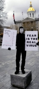 Absolute Defiance V for Vendetta Protestor