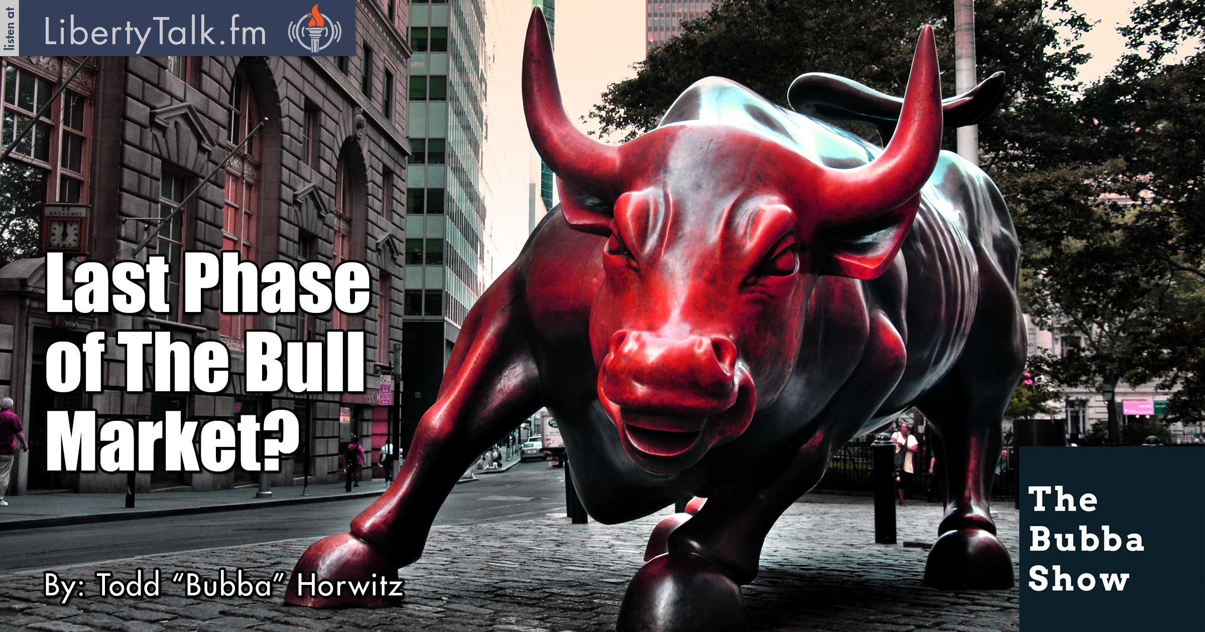 Last Phase of The Bull Market? - The Bubba Show