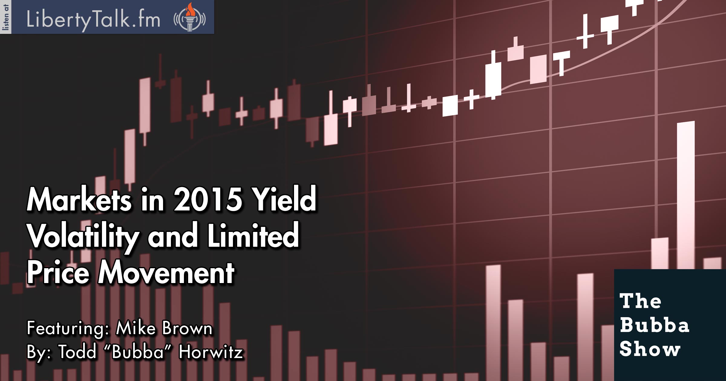  Markets in 2015 Yield Volatility and Limited Price Movement  The Bubba Show