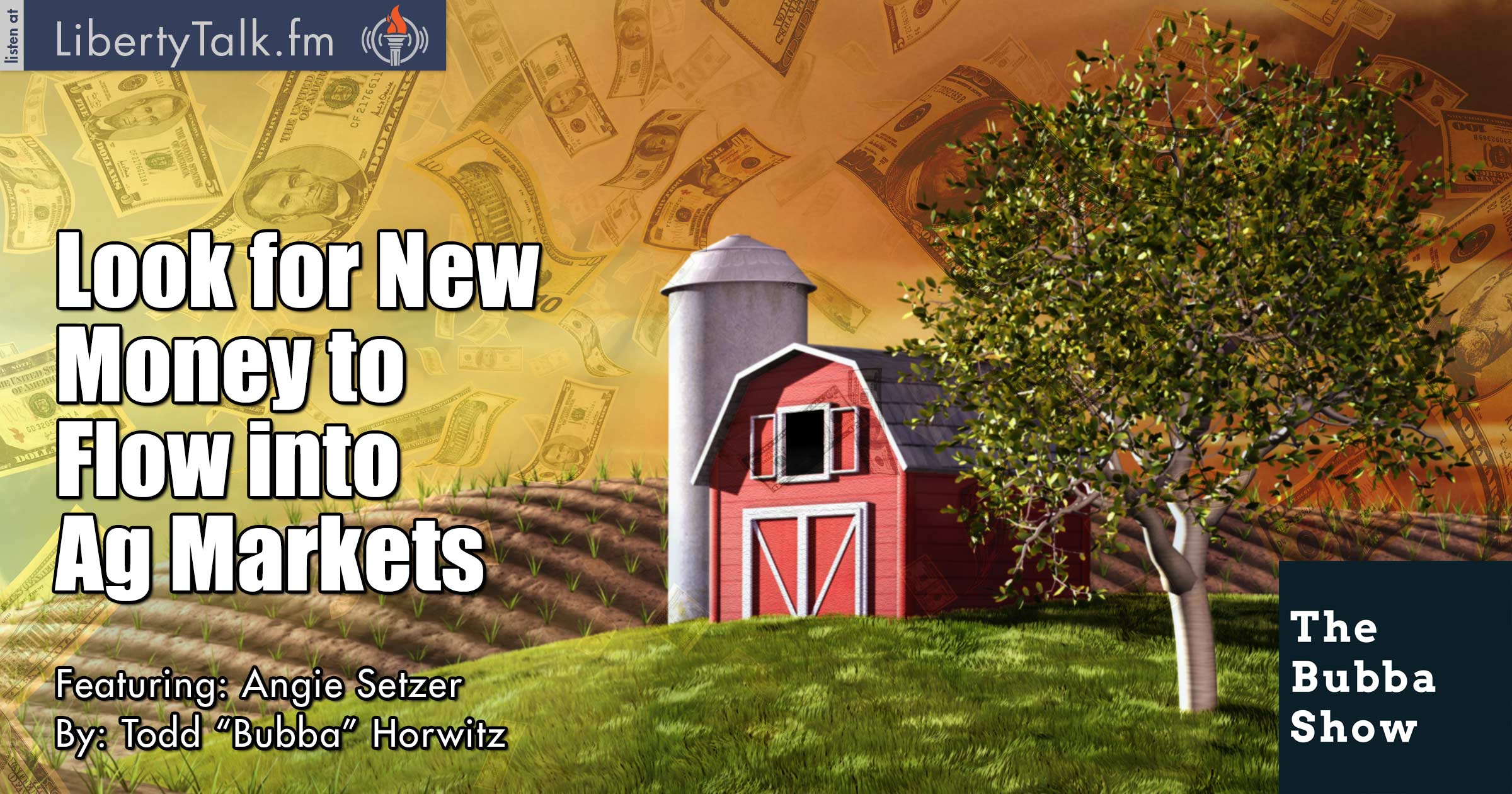 Look for New Money to Flow into Ag Markets - The Bubba Show