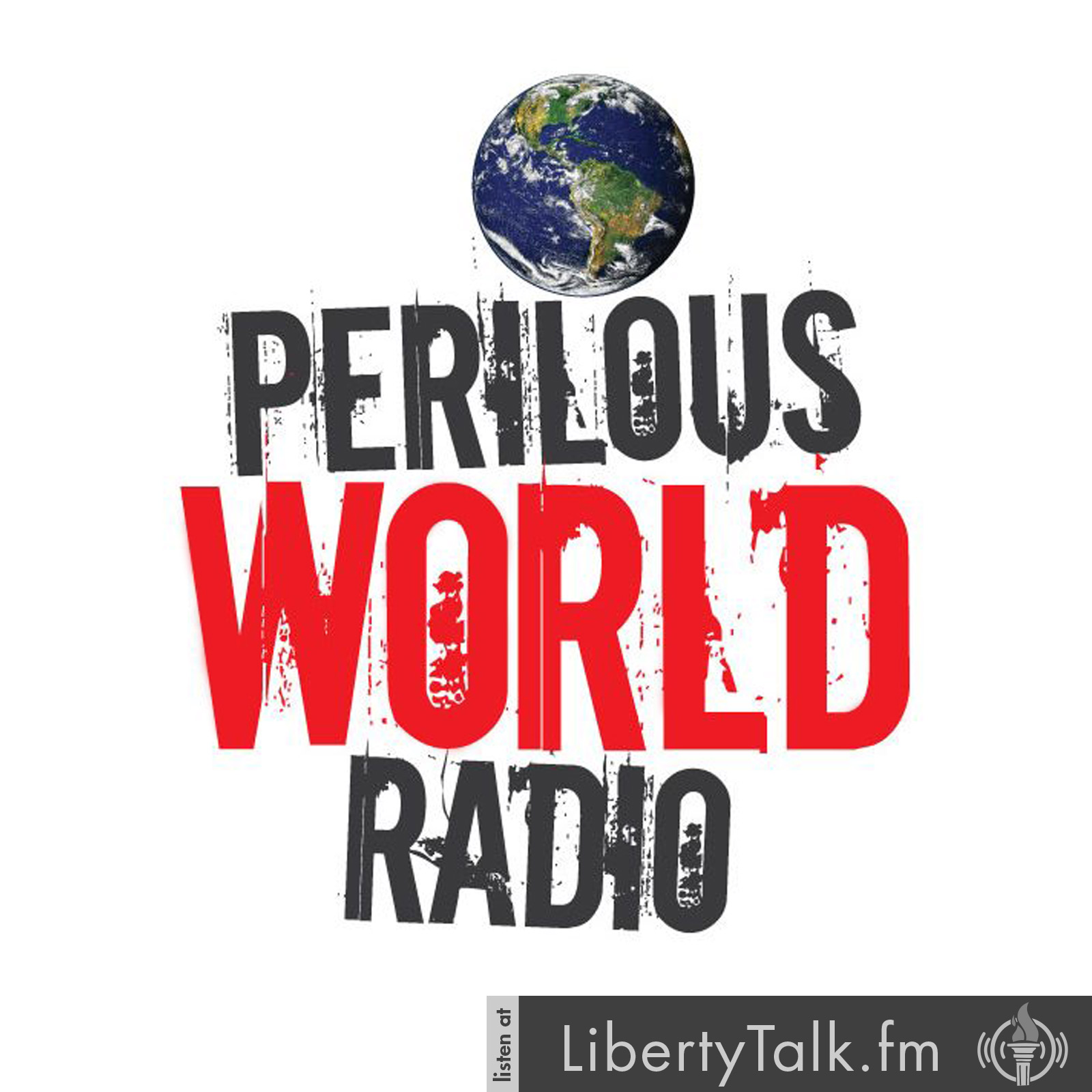 Perilous World Radio on Liberty Talk FM - Show LOGO