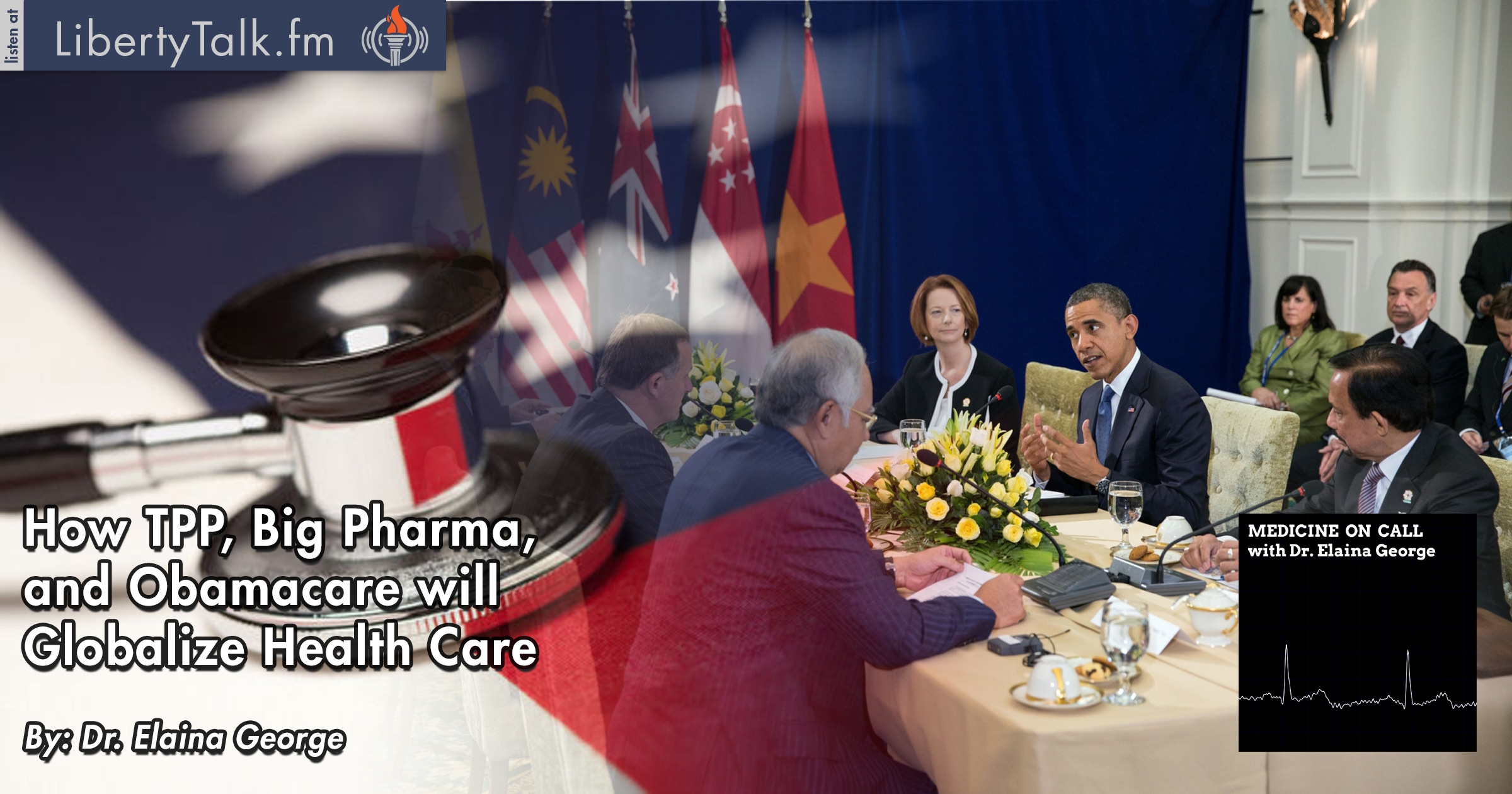 TPP Trade Rewards Big Pharma and Obamacare to globalize health Care