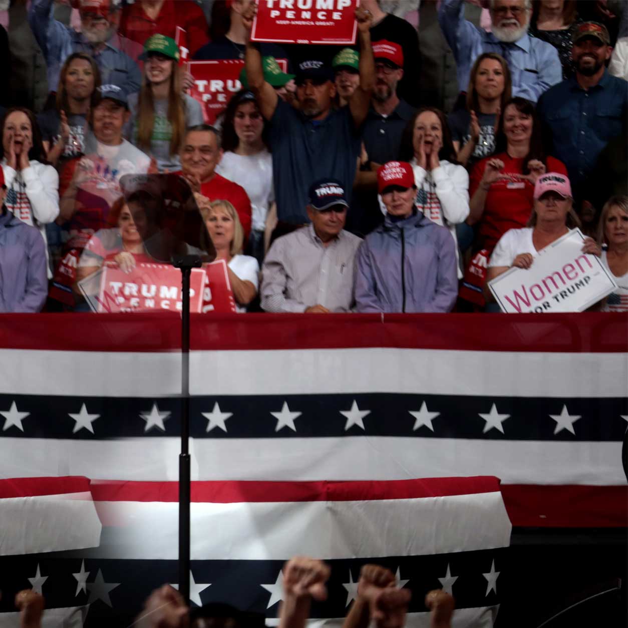 Legal Votes Only Trump Election 2020 Rally Crowd FEATURED