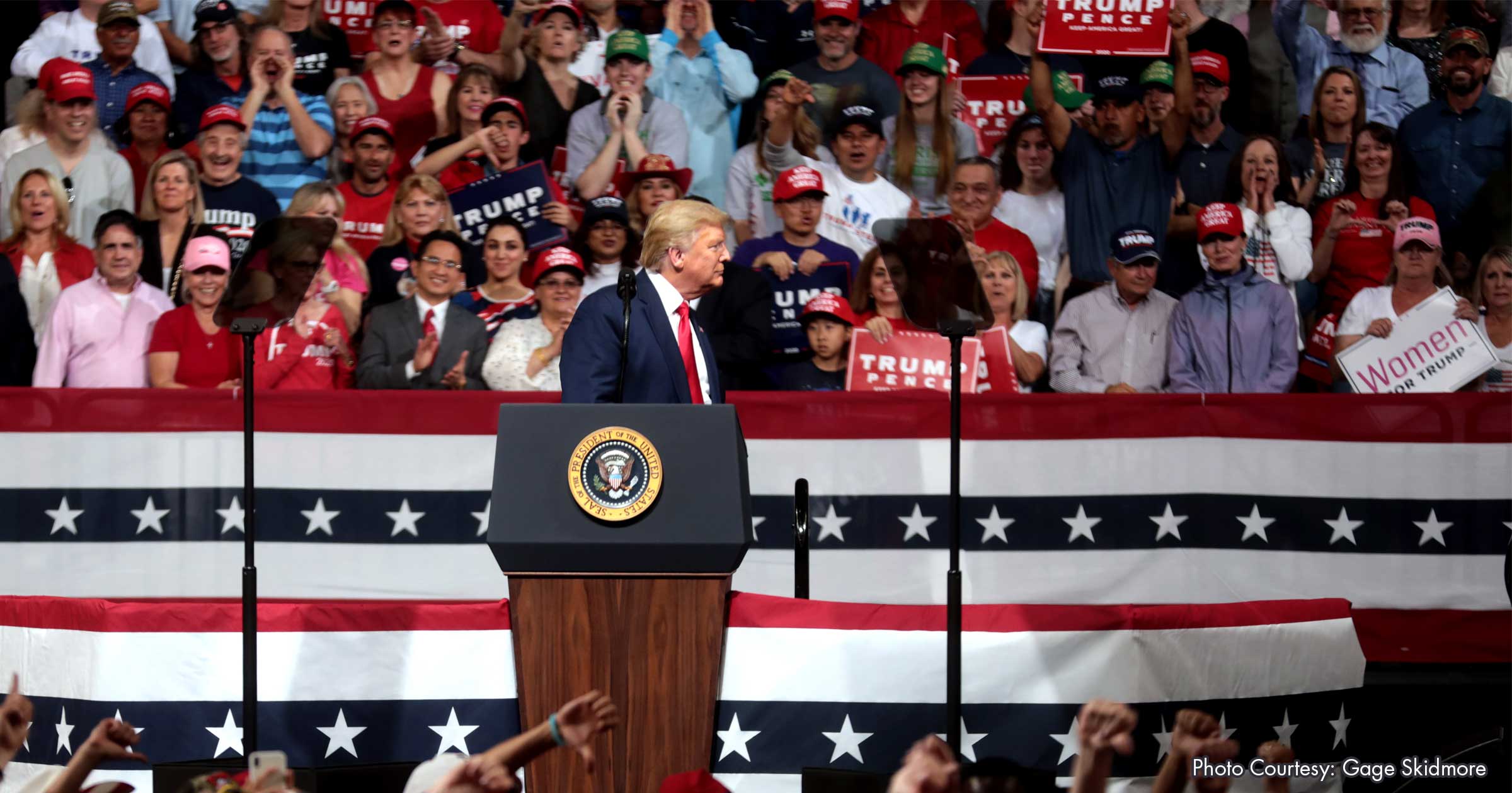 Legal Votes Only Trump Election 2020 Rally Crowd HEADER