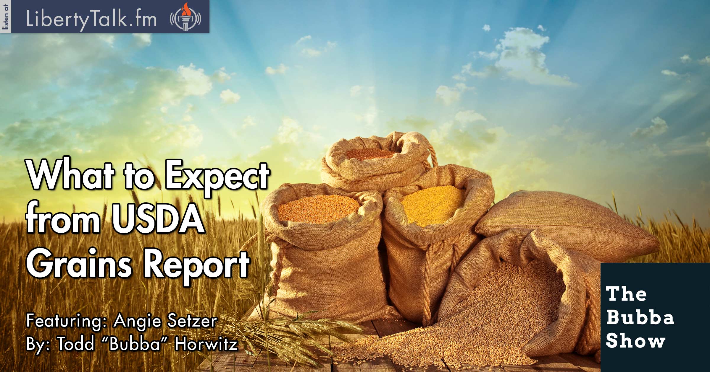 What to Expect from USDA Grains Report - The Bubba Show