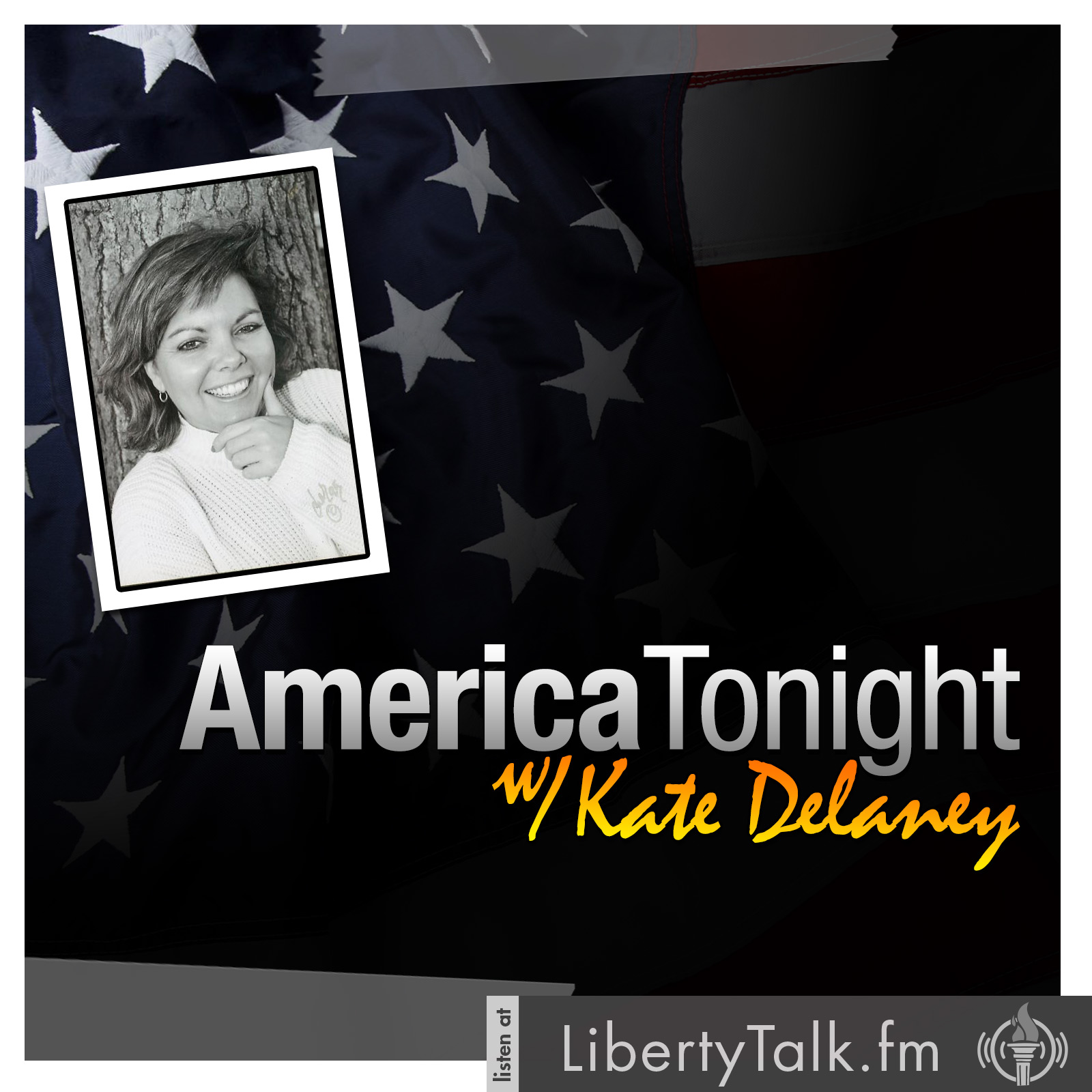 America Tonight with Kate Delaney on Liberty Talk FM - Show LOGO