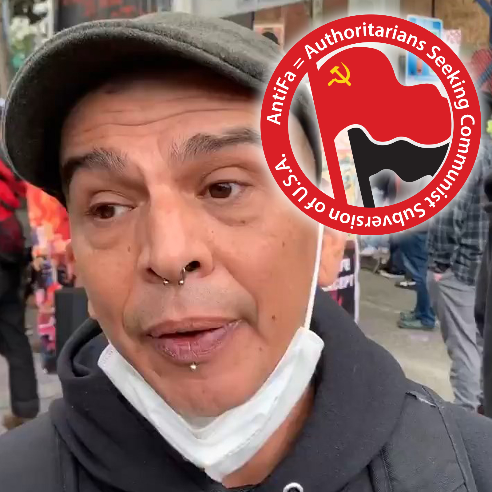 AntiFa Luis Marquez Says White America Will Burn