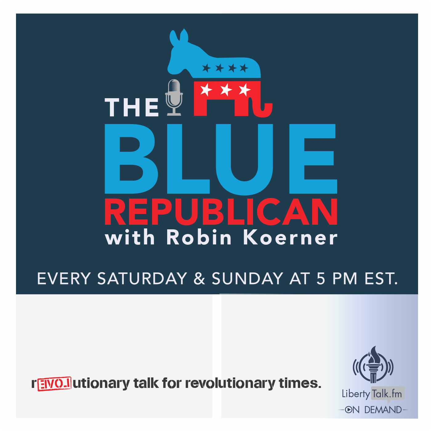 Blue Republican with Robin Koerner Barry Farber interview On Demand