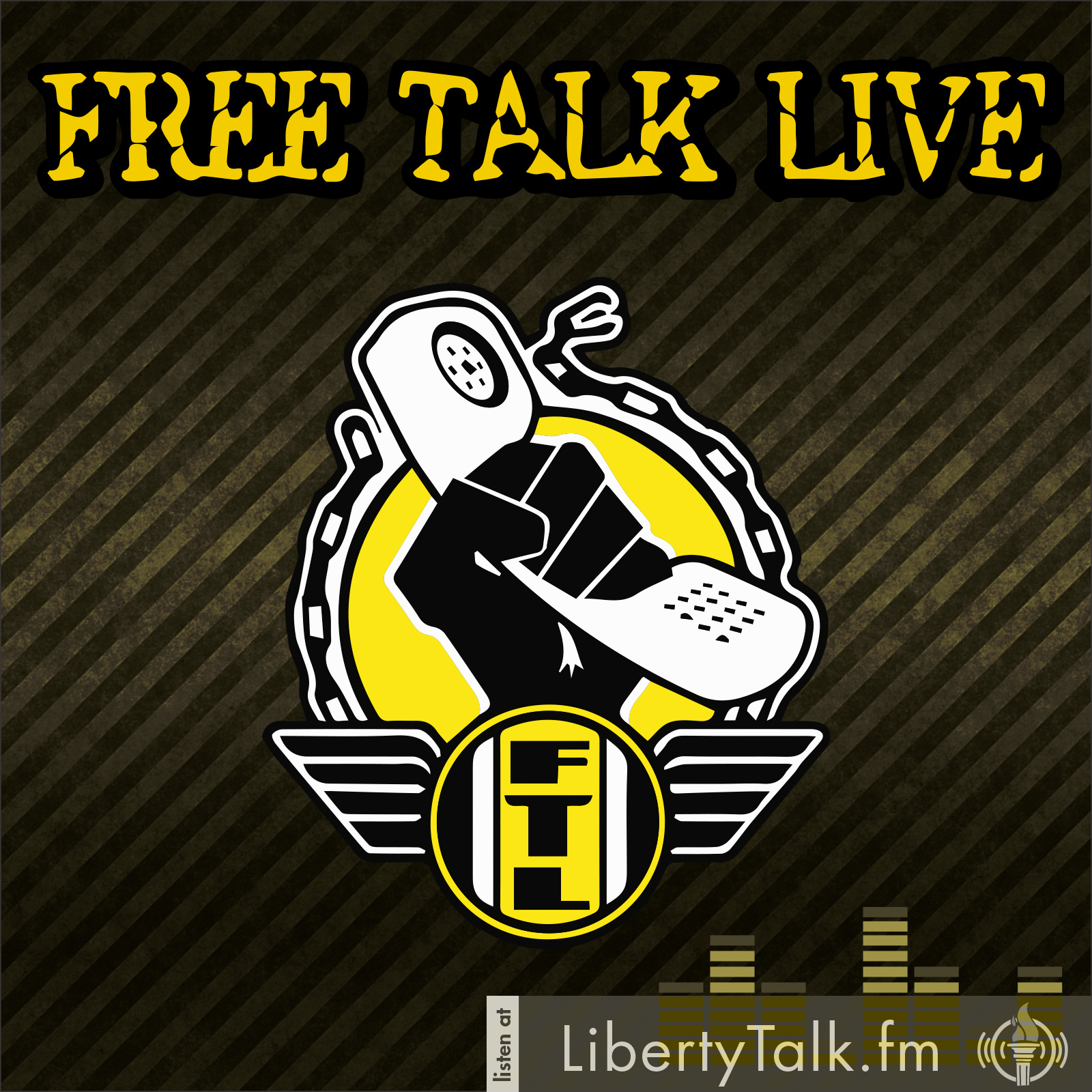  Free Talk  Live on Liberty Talk  FM Show LOGO LibertyTalk FM