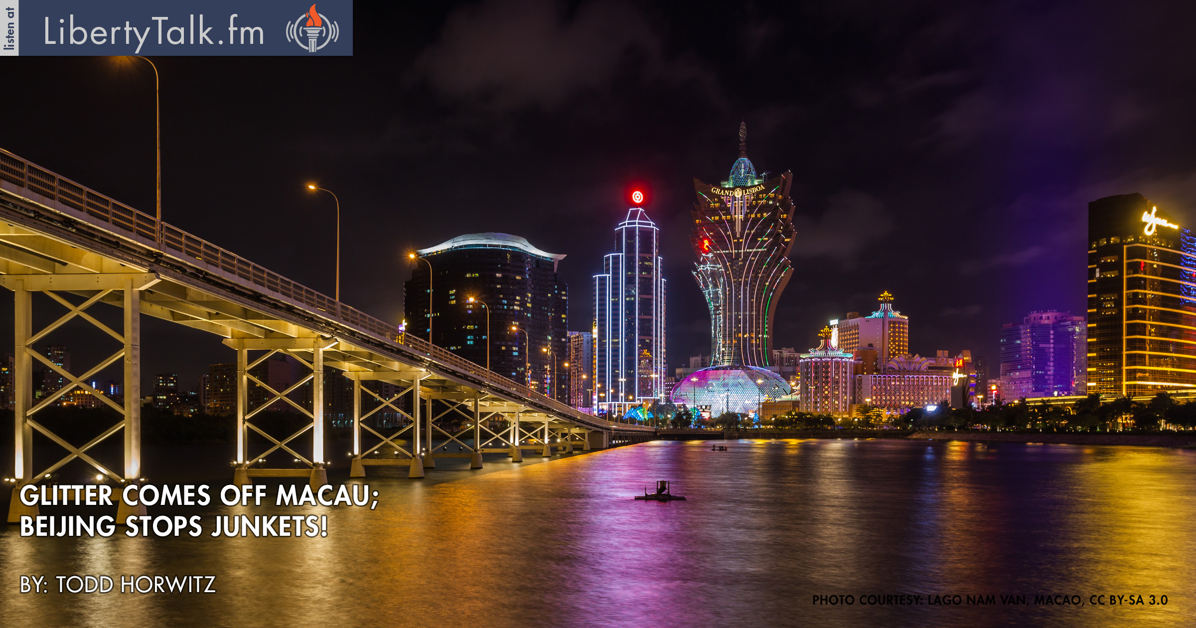 Macau Boom and Bust Gambling Economy