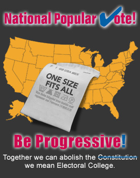 National Popular Vote Progressive Agenda
