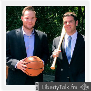 "Roz" and Xander host The Sporting Edge on LibertyTalk FM