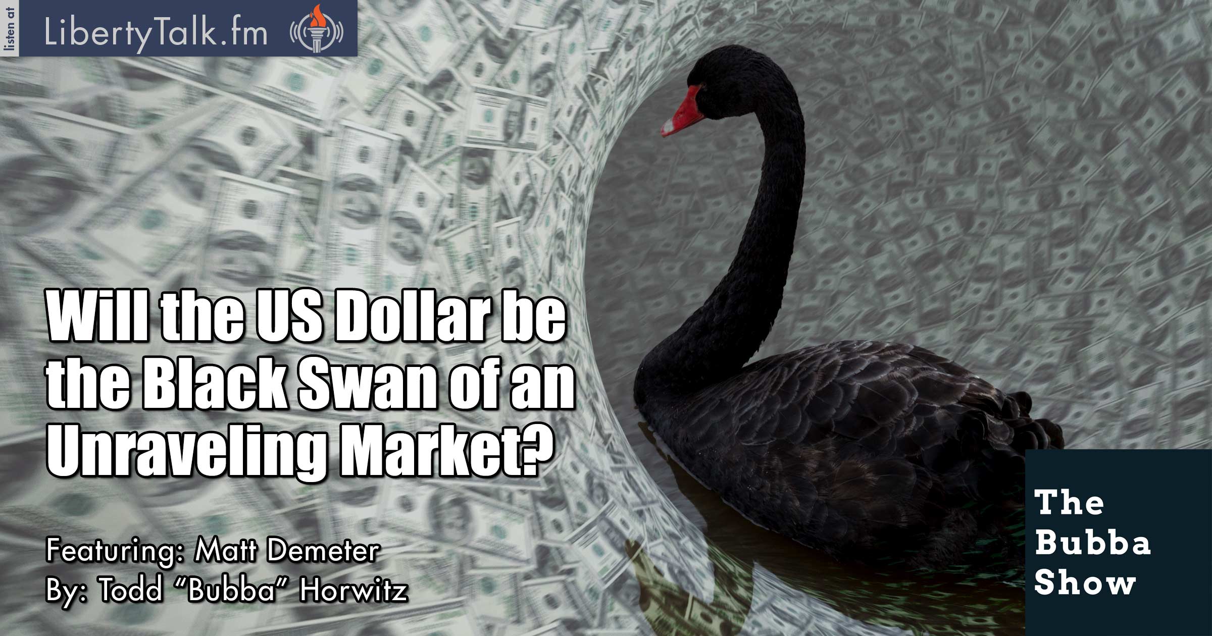 FWill the US Dollar be the Black Swan of an Unraveling Market? - The Bubba Show